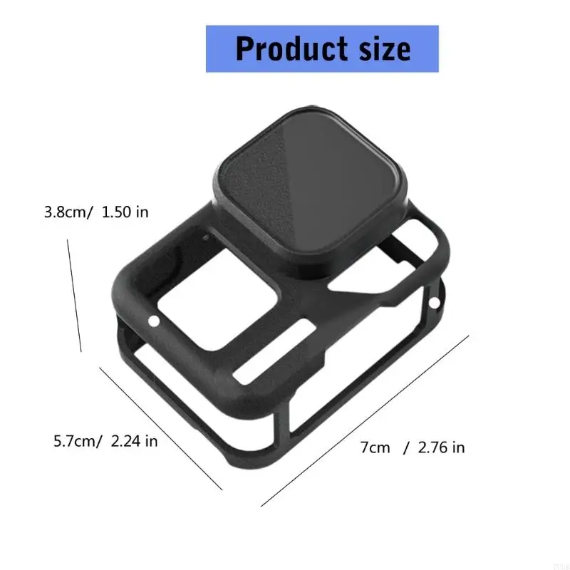 77UB Camera Case Soft Silicone Protective Cover For Camera Includes Lens Protector Guard and Lanyard Rope
