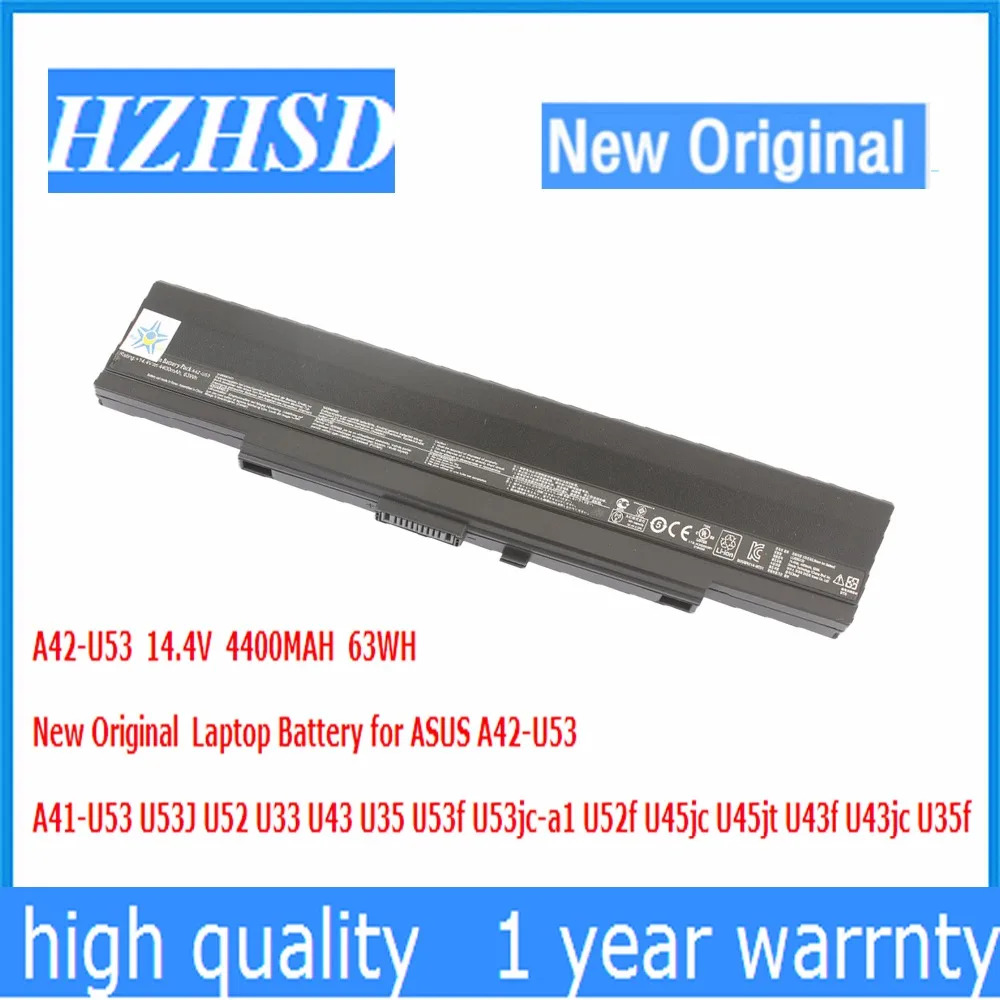 

14.4V 4400MAH 63WH New Original A42-U53 Laptop Battery for ASUS A41-U53 U53J U52 U33 U43 U35 U53f U53jc U52f U45jc U45jt