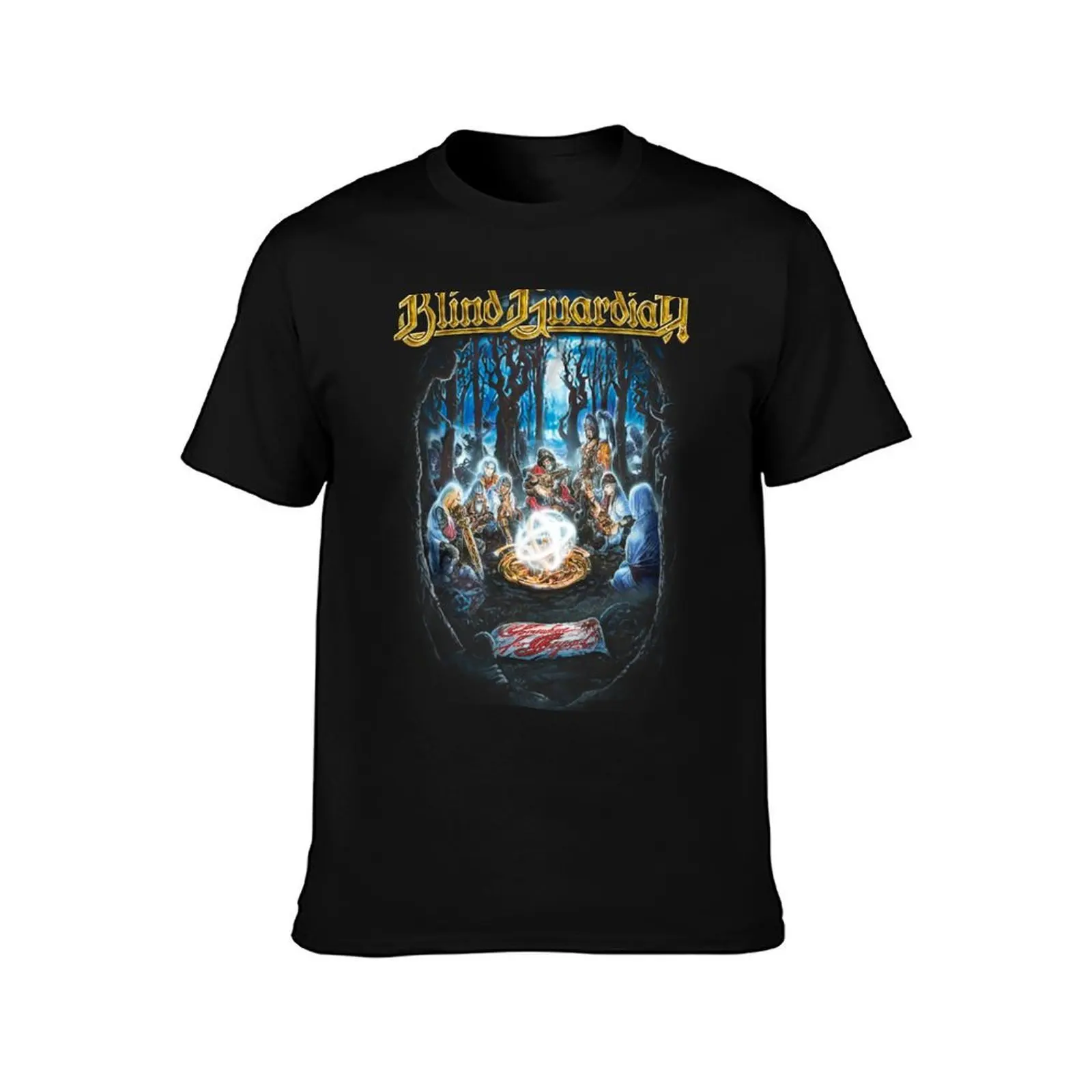 Blind Guardian - Somewhere Far Beyond T-Shirt, Summer Casual Cotton Tee, Oversized Streetwear Tops, Vintage Graphic Print