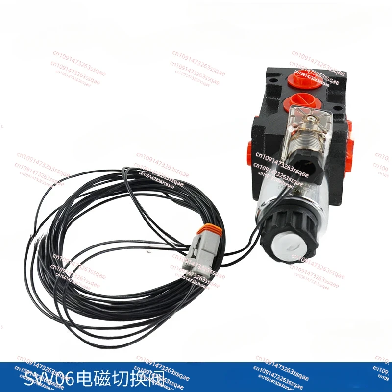 24V 12V Solenoid Diverter Hydraulic Multiple Directional Control SVV06