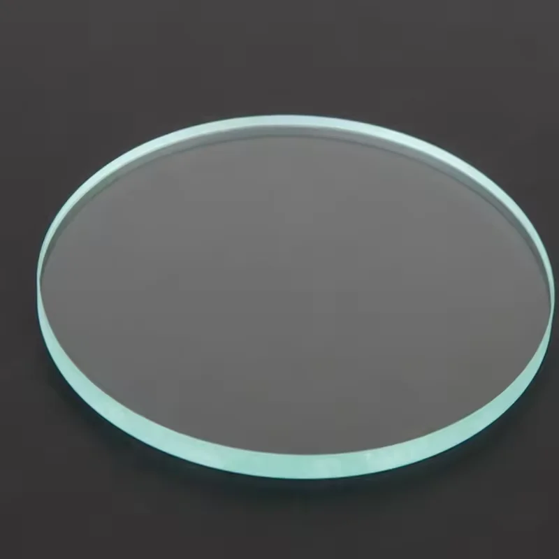 

100mm 95mm 90mm Diameter Stereo Microscope Transparent glass plate for working stage Glass Board Plate