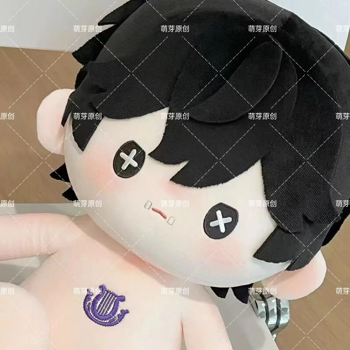 

Аниме Identity V Naib Subedar Mercenary Сидячая поза Плюшевая кукла Body Dress Up Хлопковая плюшевая подушка 40 см Игрушки для косплея Подарок