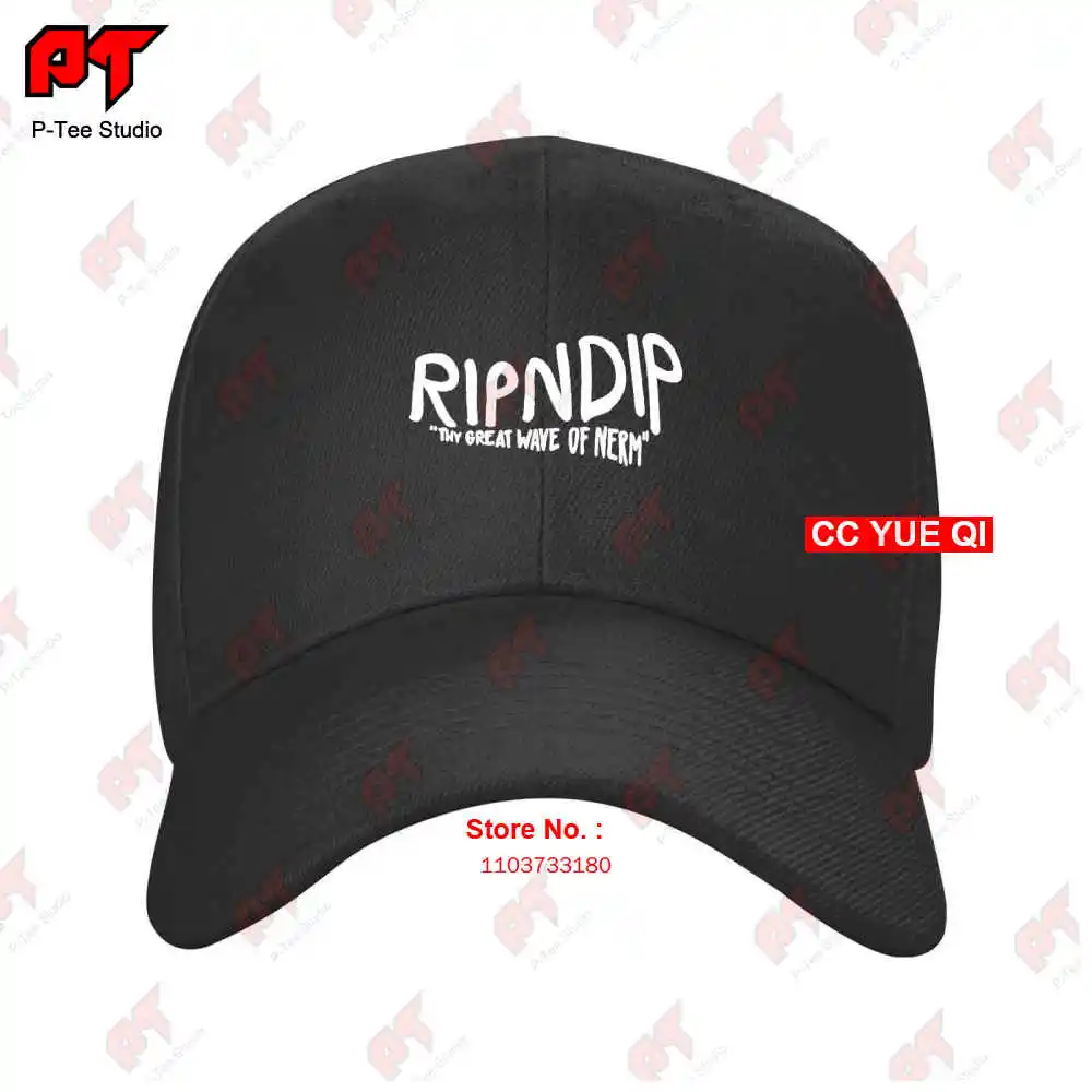 

Genuine Rip Cat Dip Great Wave 01 Baseball Caps Truck Cap HZWG