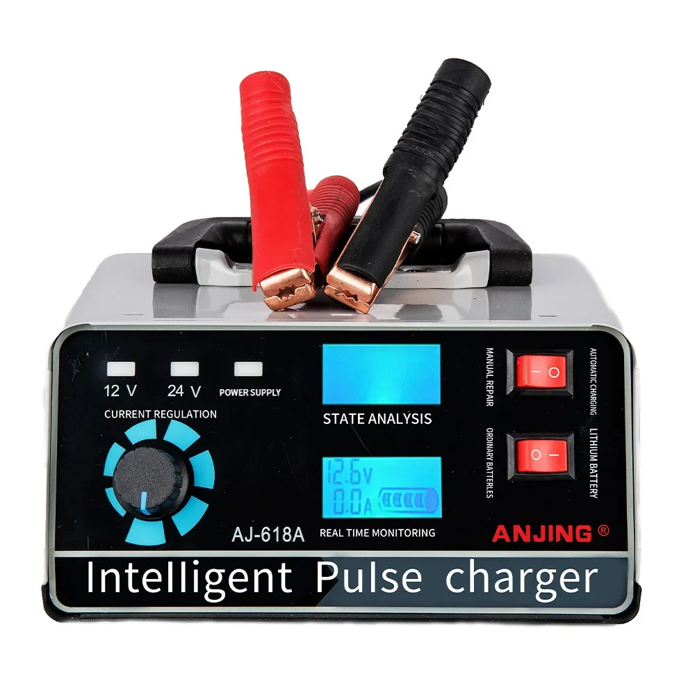 

Car Battery Charging And Repair All-In-One Machine 12V/24V Charger Versatile Battery Maintenance Tool for Automotive Use
