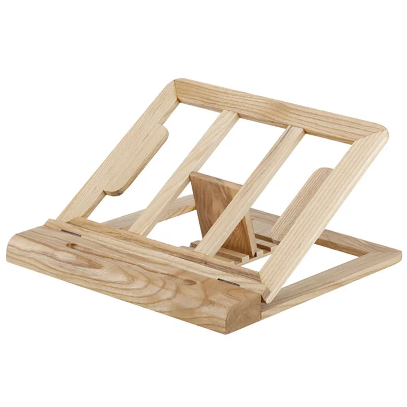 

Walnut neck guard folding rack laptop stand tablet drawing board lifting adjustment writing tablet holder