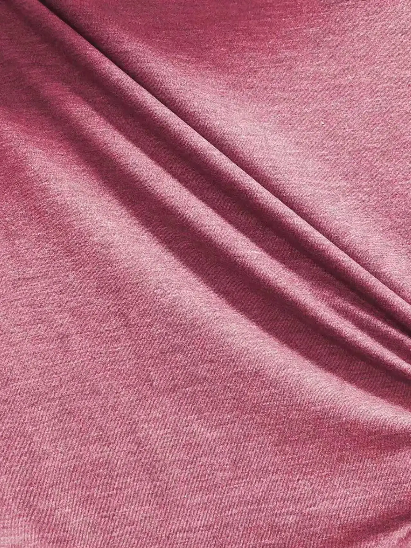 Women's Long-Sleeved Loose Round-Neck Top Elegant Solid Color Polyester Knitted T-Shirt Autumn and Winter Fashion Heart Pattern image 6