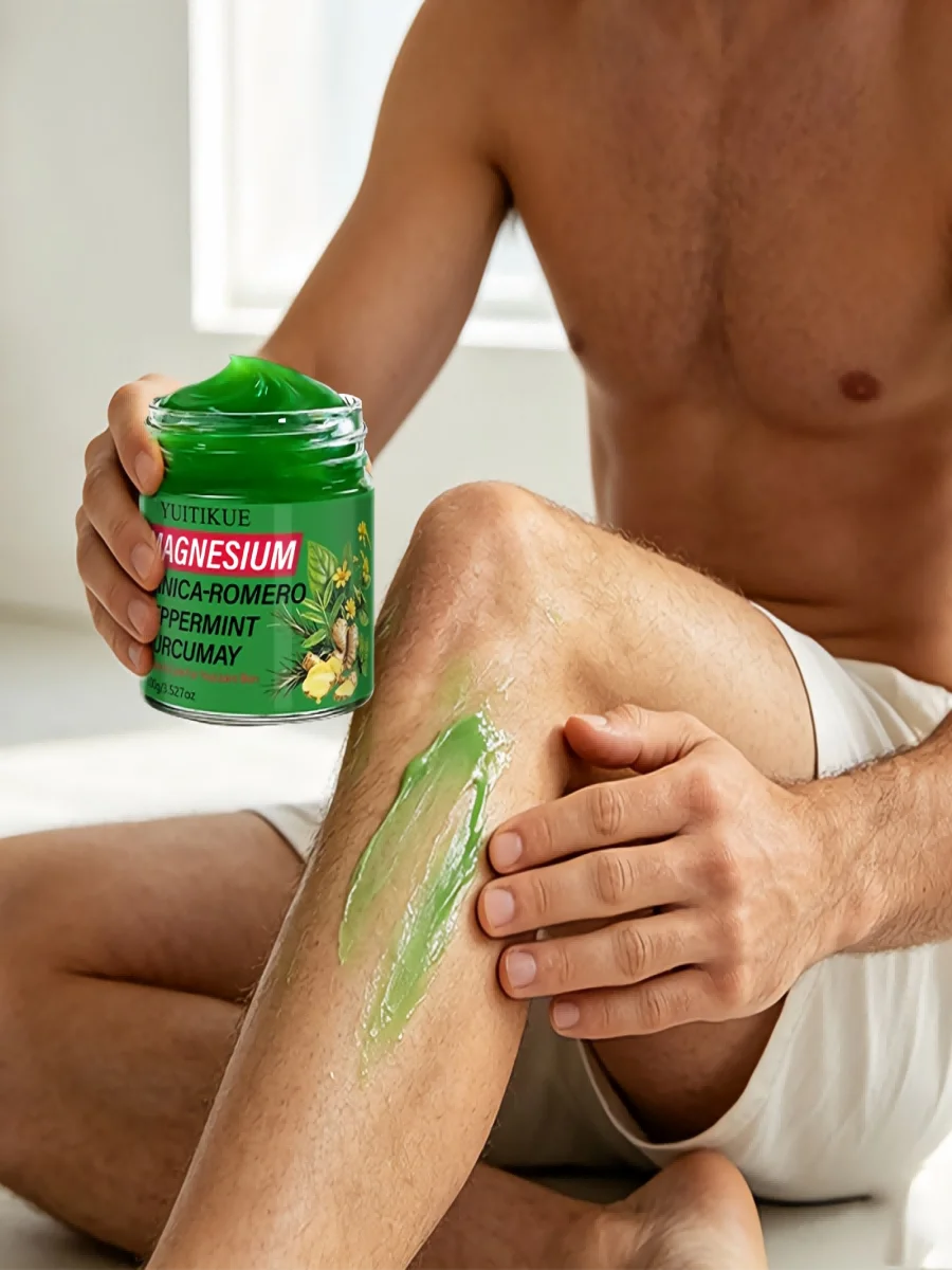 UITIKUE Turmeric Arnica Magnesium Ointment 100g Rosemary Mint Formula Relieve Body Tension Nourish Dry Joint Skin