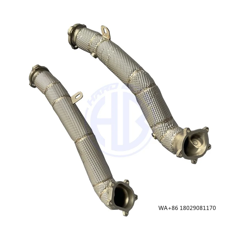 

Термозащитный даунпайп из нержавеющей стали для RS6 RS7 C7 S6 S7 S8 D4 4.0T Racing