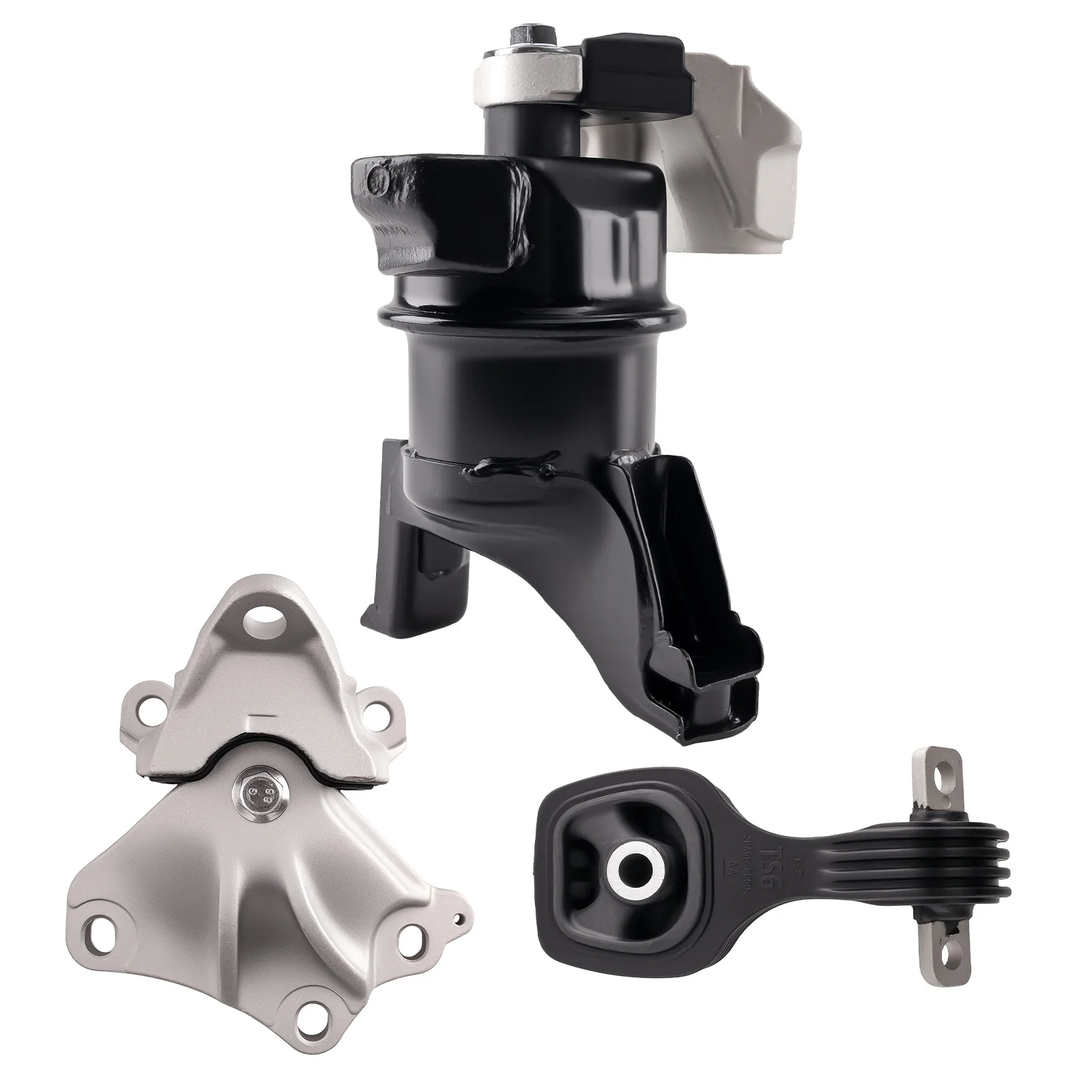 

Комплект из 3 опор двигателя и АКПП для Honda Civic 1.8L 2012-2013 (номера 9885, 9748, 9742)