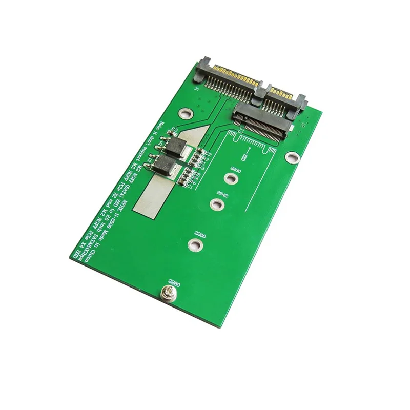 Adaptateur SSD vers SATA 3, M.2, NGFF, 2.5 pouces