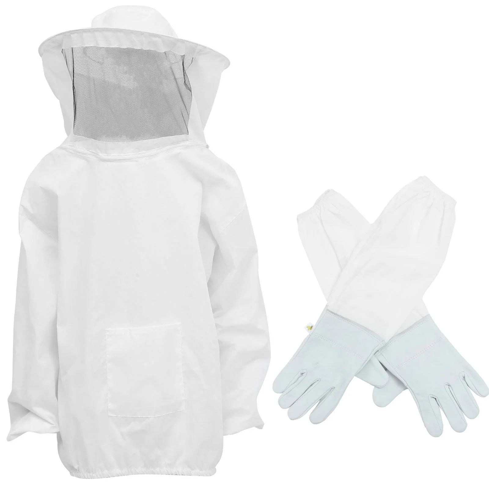 

Beekeeping Gloves Keeper Costumes Adult White Veil Hat Clothes Beekeeper