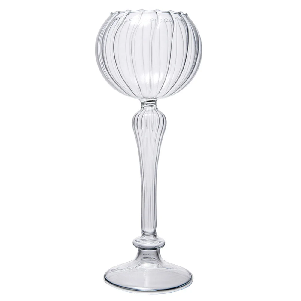 

Elegant Wine Cup Made of High-Quality Glass Multifunctional Goblet for Wine Whiskey Water Cocktail Easy Clean No Peculiar Smell