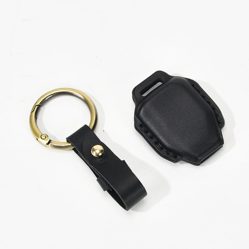 Handmade Top Grain Cowhide Leather Key Fob Cover Fit For Can-Am Spyder F3 RT RS ST Motorcycle Vintage Key Case
