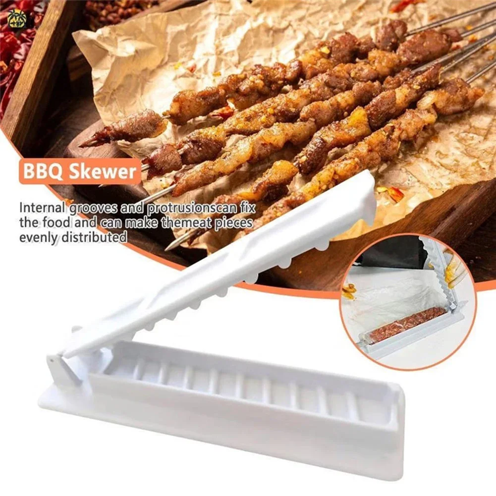 Hassle-free Cleanup Barbecue Tool Kebab Maker 13 Inch Kebab Press Easy To Use Picnic Accessory Versatile Application