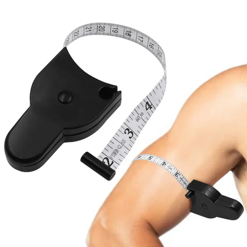 Self-tightening Body Measuring Tape Ruler 150cm/60 Inch Sewing Tailor Dressmaking Measure Ruler Meter Film for Waist Chest Legs