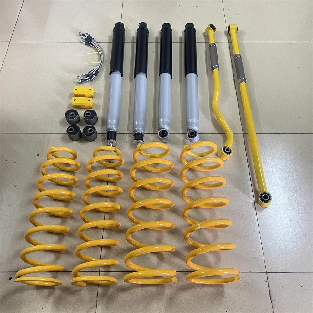 Four Wheel Drive Suspension Lift Kits For Land Cruiser 80 Series FJ80 LC80 4inch Lift Shock Absorber