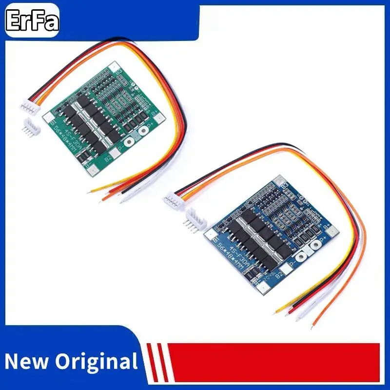 

4S 3.2V 3.7V 30A LiFePO4 / Lithium Battery Charge Protection Board 12.8V 14.4V 18650 32650 Battery Packs With Balance