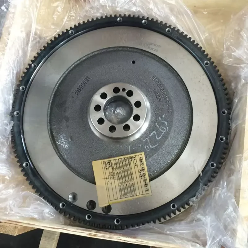 【Premium Quality Daria】 Sinotruk HOWO Semi Trailer Tractor Truck Dump Truck Parts D10 WD615 Engine Flywheel Assembly