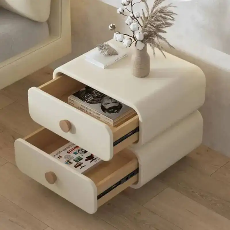 Nightstands Storage Locker Bedside Design Corner Table Nightstands Drawers for Bedroom Criado Mudo Home Furniture YX50NT