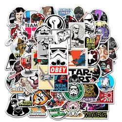 50Pcs Disney Star Wars Stickers Laptop Motorcycle Phone Car Cool Cartoon Vinyl Decals DIY Waterproof Sticker Kid Toy