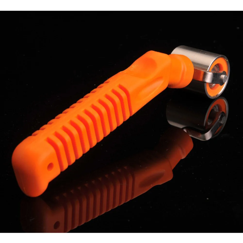 

Wallpaper Seam Roller Stainless Steel Flat Pressure Diy Tool For Pvc Non-Woven Wall Sticker Gold Foil Smooth Finish