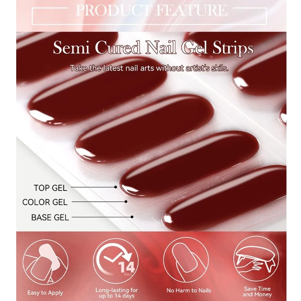 16枚入り ジェルネイルシール セミキュア グラデーション オーロラ ジェルネイルポリッシュシール キラキラ輝く 長持ち ネイルアートシール