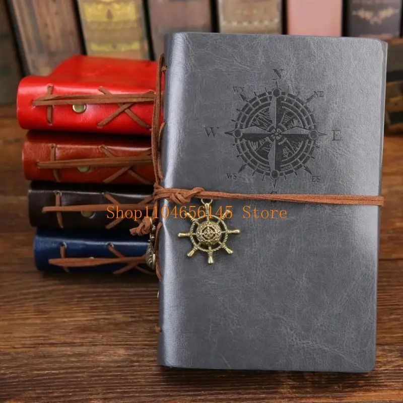 دفتر مجلة 5ASD Leather Journal ، دفتر ملاحظات قابل لإعادة التعبئة 150 صفحة فارغة مجلة Leaf Journal