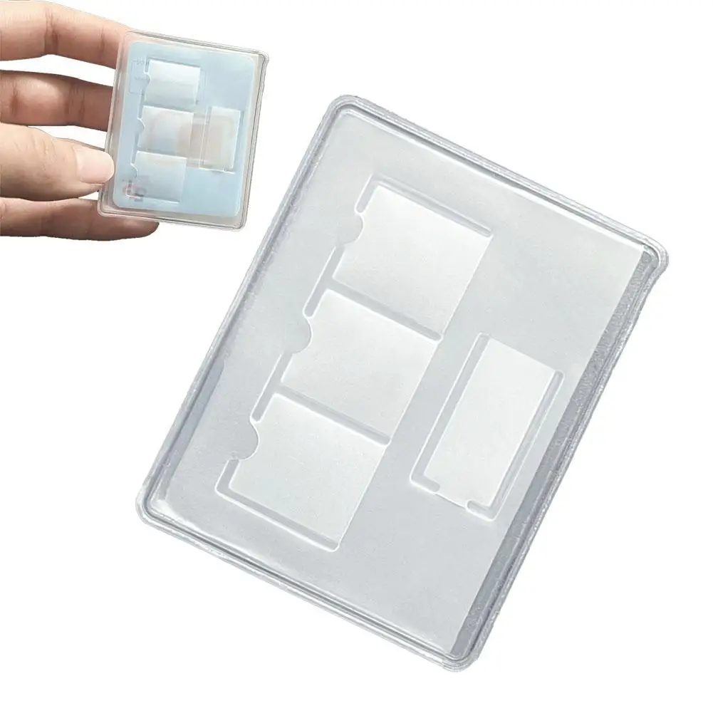 Plastic Card Holder, Stored Value Card Holder, SIM Soft Holder, SIM Card Plastic Rubber Card Holder Card Holder, I8U6