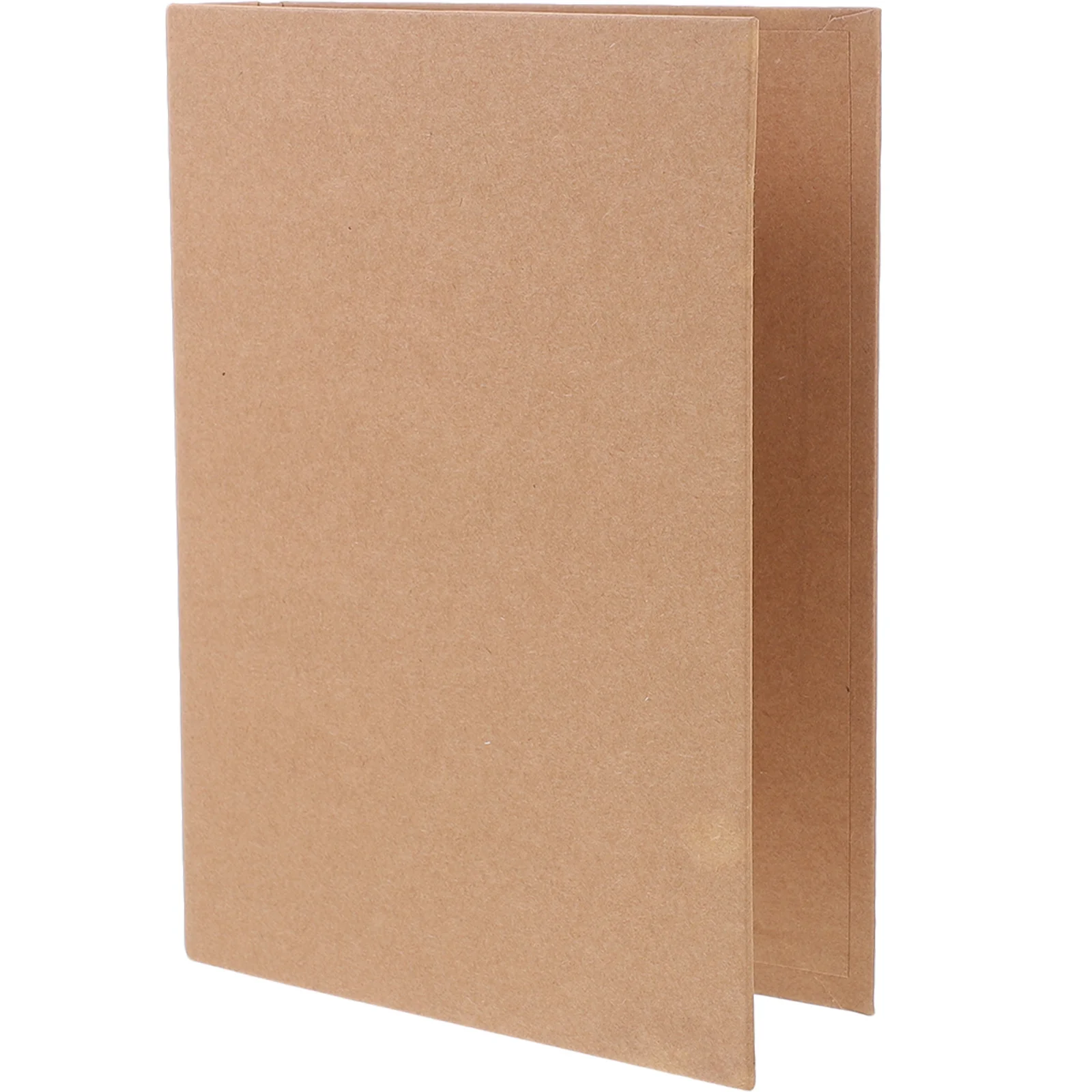 Simple Style Kraft Paper Binder Notebook Shell Cover School Journal Planner Loose Leaf Notebook Organizer Binder Cover