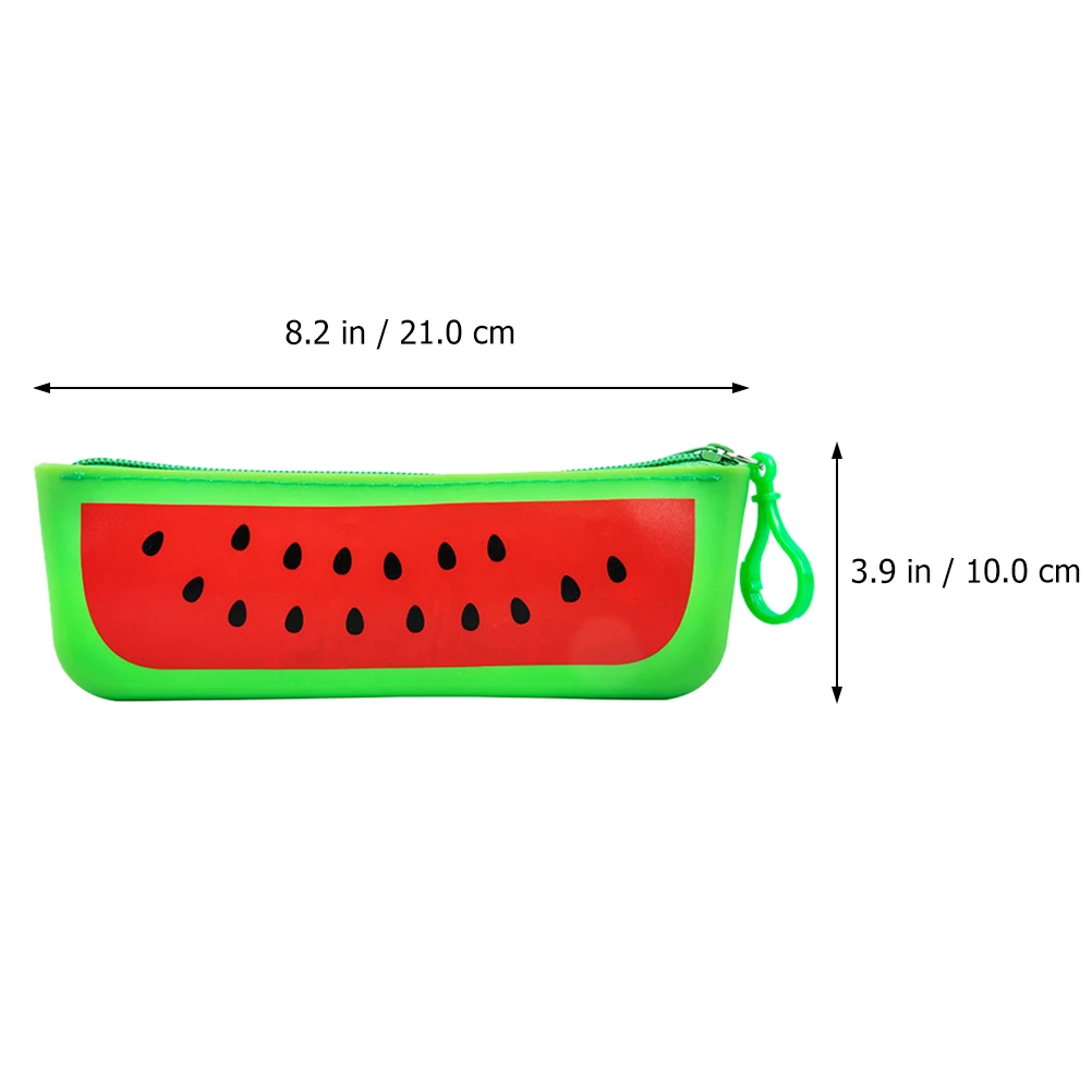 

2pcs Pen Pouch Large Capacity Stationery Bag Stationery Organizer Gift For Students Washable Zipper Design