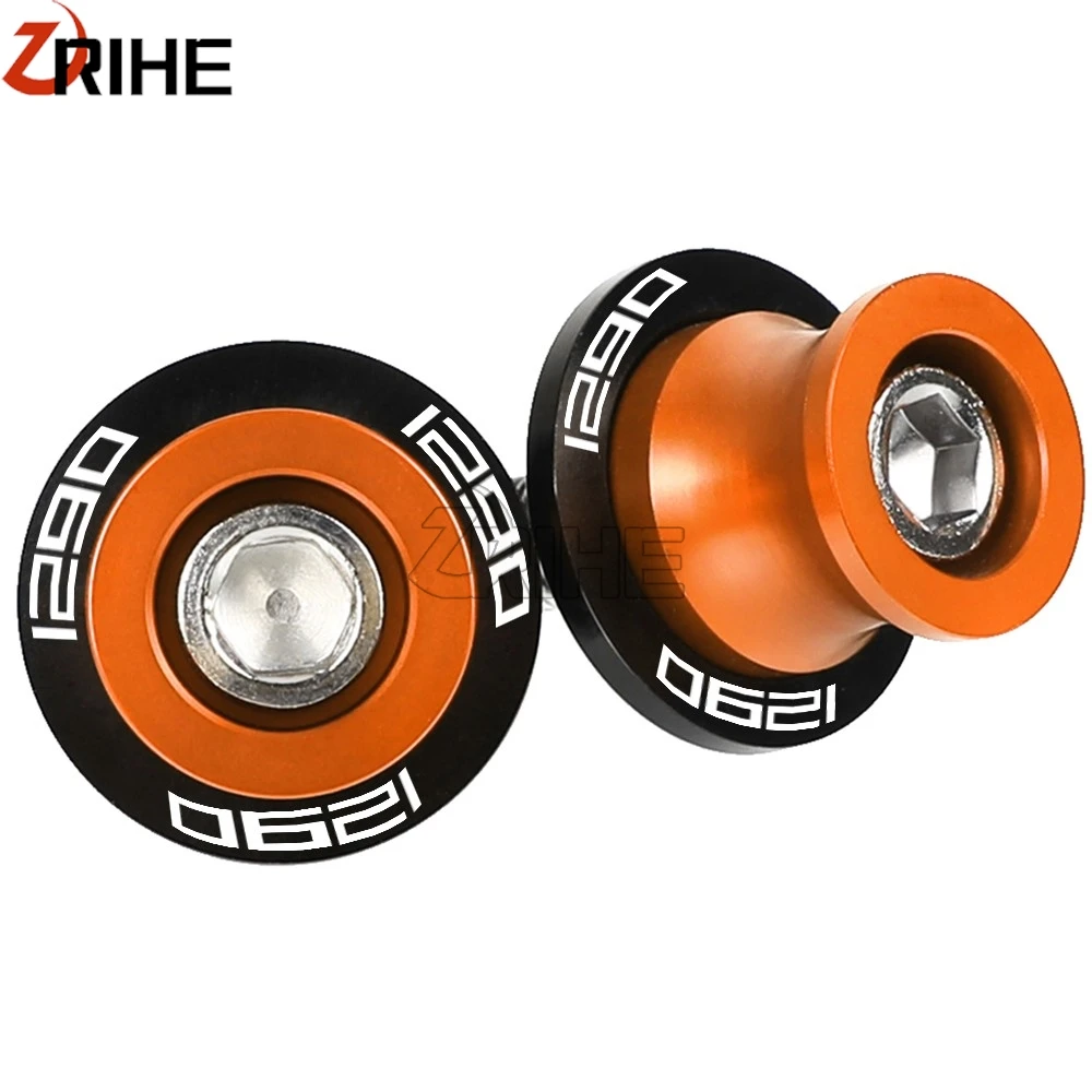 

CNC Motorcycle Swingarm Spool Slider Stand Screws Fit For 1290 Super Adventure R / S / T ADV 1290 2017-2020 2021 2024 2022 2023