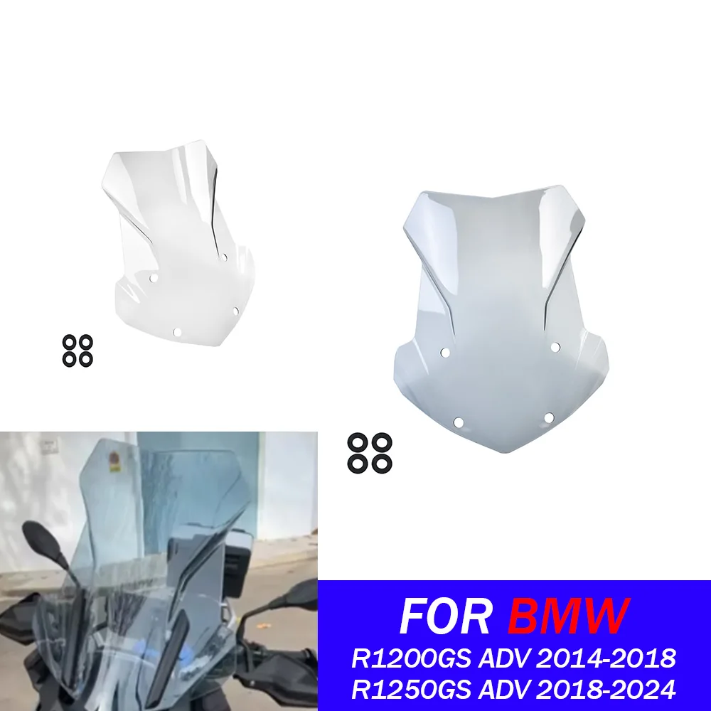 

Переднее ветровое стекло мотоцикла, лобовое стекло для BMW R1200GS LC 2013-2018, ветровое стекло R1250ADV, аксессуары для воздушных дефлекторов