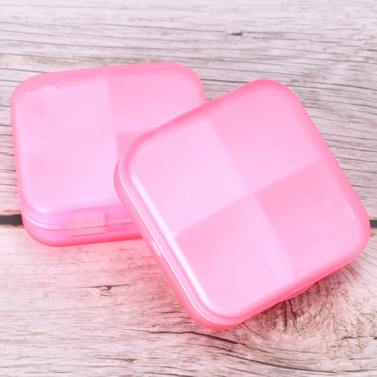 1Set Portable Medicine Storage Case Travel Pill Box 7 Layers 28 Compartments Multi Grid Organizer for Daily Pills