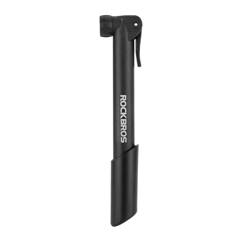 AliExpress ROCKBROS Bike Pump 80PSI Schrader Presta Valve Bicyle Pump MTB Road Mini Portable Air Inflator nylon Cycling Pump Accessories