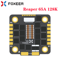 Foxeer Reaper F4 128K 65A BLHELI32 4in1 Brushless ESC 3-8S DSHOT1200 30.5X30.5mm for Flight Controller Stack RC FPV Racing Drone