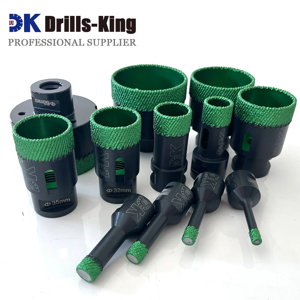 Matrix Diamond Drill Bits Granite M14 Thread 1pc for Porcelain Ceramic Marble Stone Tile Core Drill Bit Hole Saw Opener