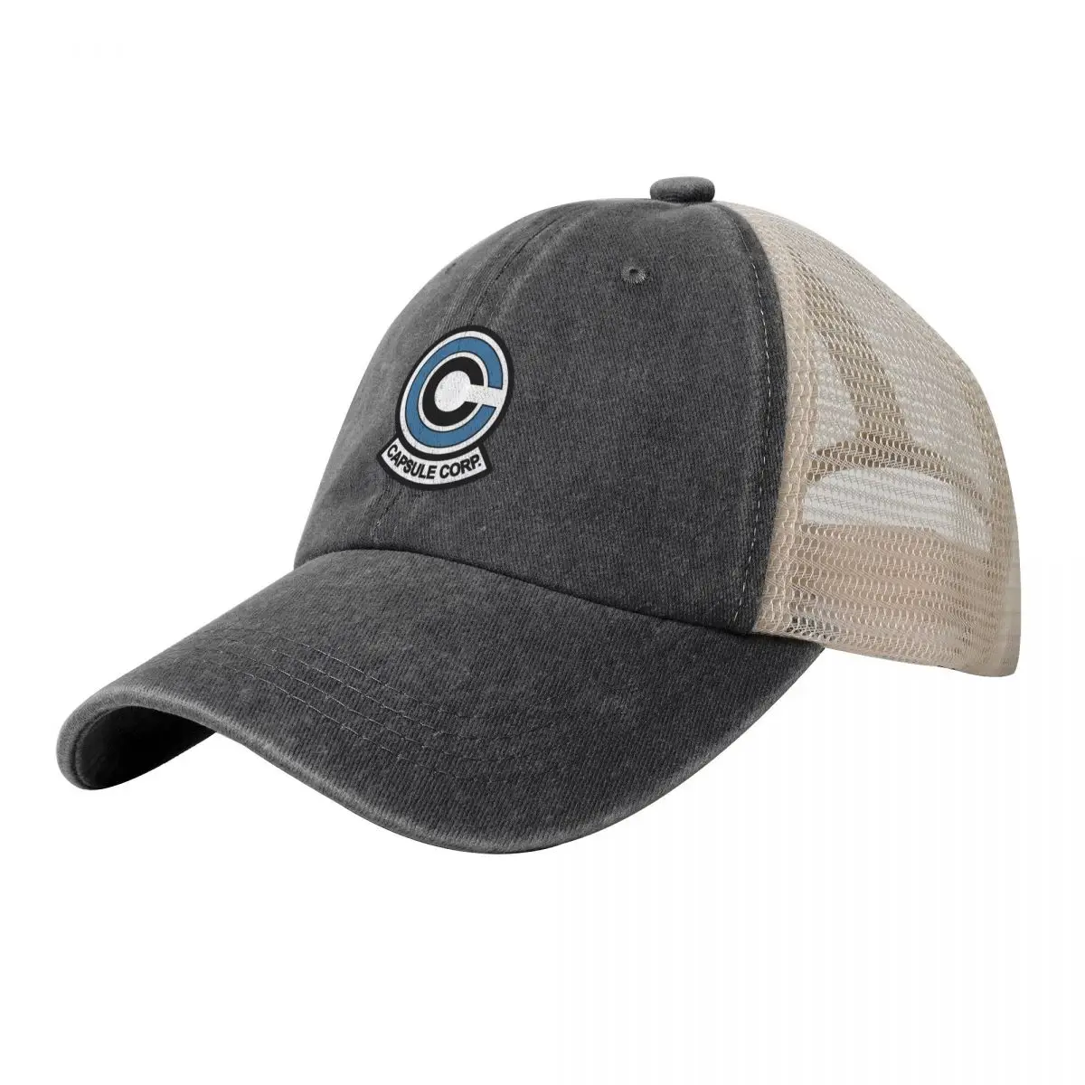

Fashion Unisex Capsule Corp Logo Cowboy Mesh Baseball Cap