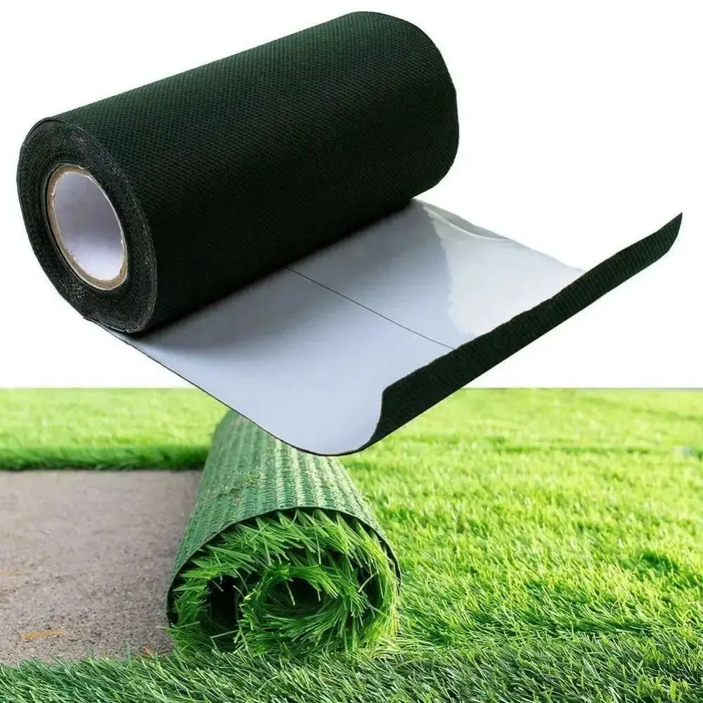Ultra-strong Adhesive Artificial Grass Tape Anti-slip Performance Durable Synthetic Lawn Carpet Tape Waterproof