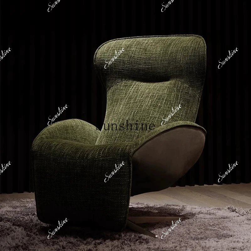 Zero gravity balcony leisure living room rotating light luxury high-end lunch lounge chair  FT