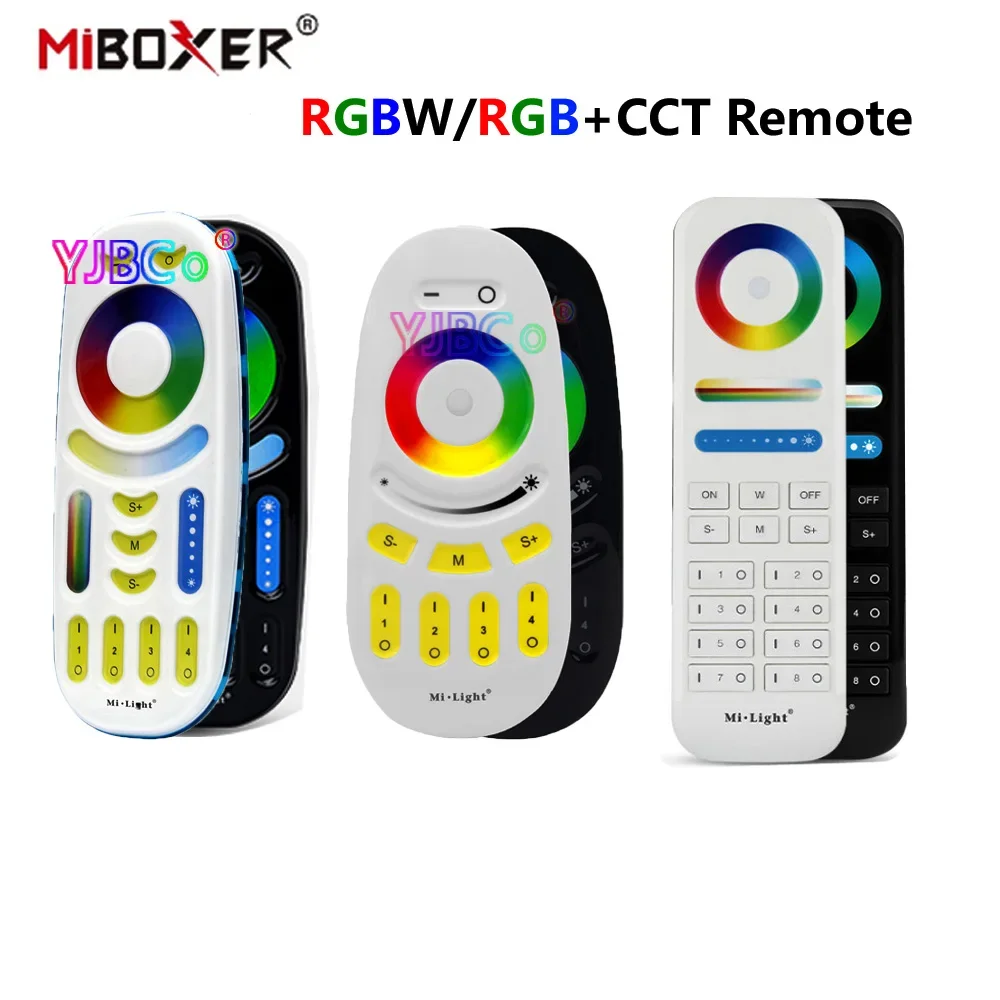 MiBoxer 4/8 Zone RGBW/RGB+CCT Remote Controller FUT089 FUT092 FUT096 2.4G RF Wireless Dimmer For MiLight l LED Controller/Lamp