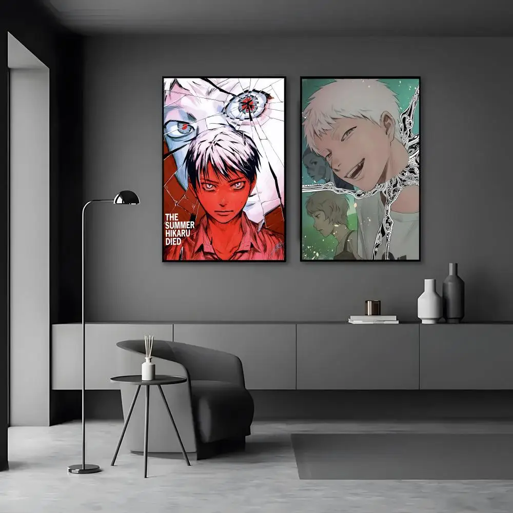Poster High-quality vintage prints & posters for home, bar, cafe, aesthetic wall art. T-The Summer Hikaru Died