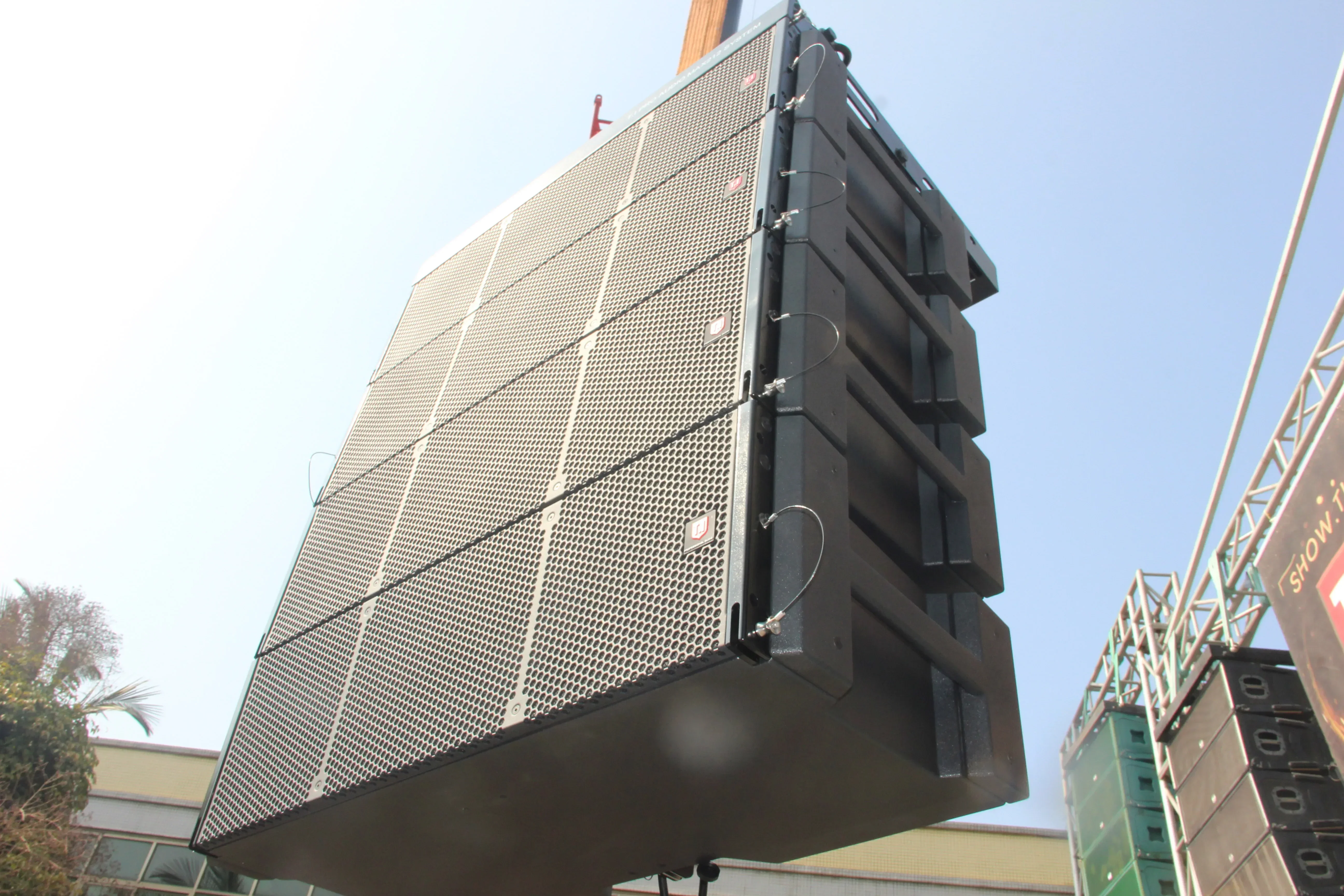T.I Pro Audio MAX212 dual 12 inch three way line array system outdoor concert sound system Sound Equipment/Amplifiers/Speaker