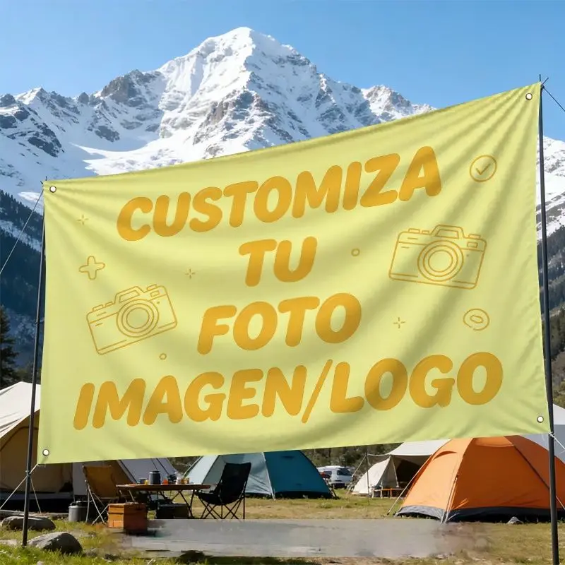 Custom Banner Flags Suitable For Courtyard Decoration Indoor And Outdoor Physical Activities Commercial Advertising Promotion