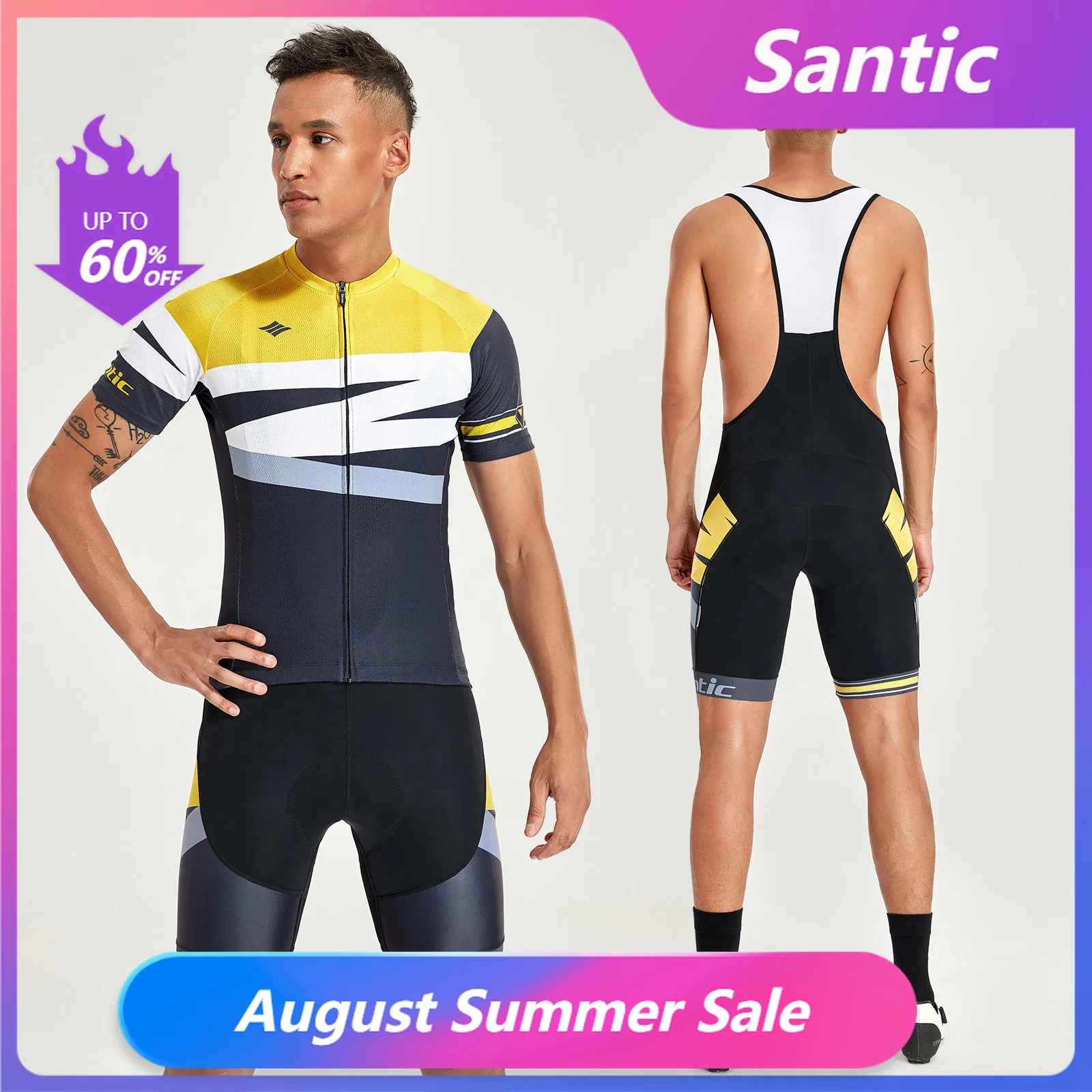 Santic Men Summer C…