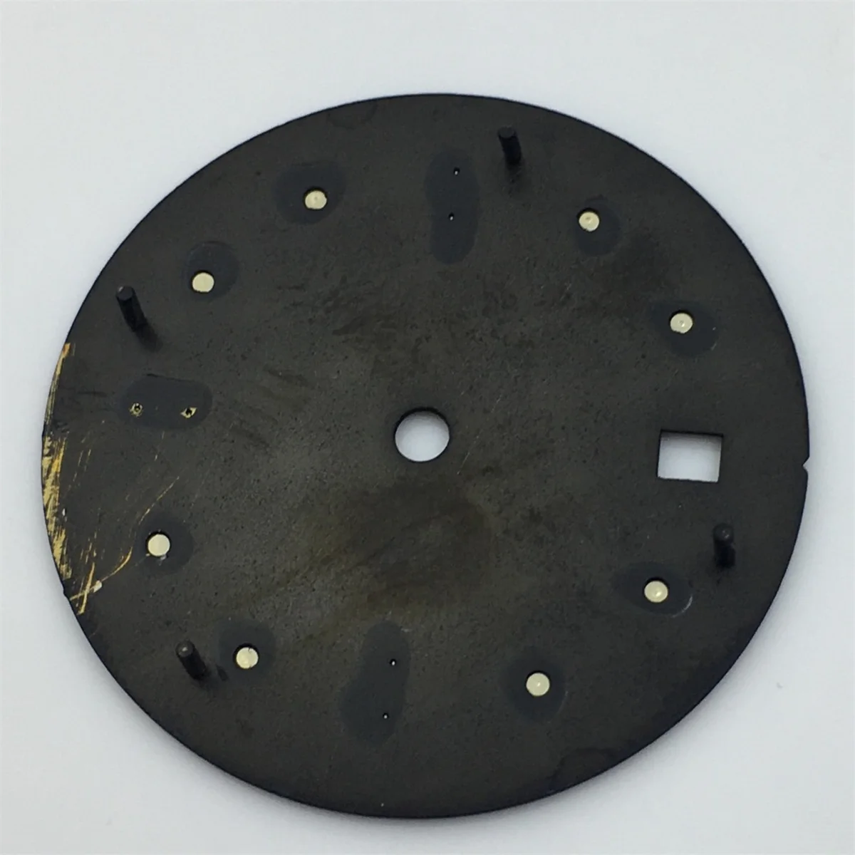 ブリガー-発光クォーツムーブメント時計部品,クォーツムーブメント,白,黒,緑,ロンダ515, 29mmに適しています