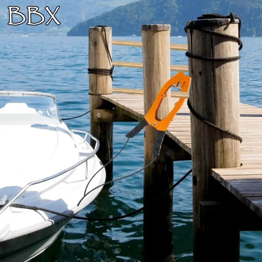 

Доски для весла, паракордовая ручка для каноэ, портативная веревка, ручка для каяков, простой монтаж, оцинкованная сталь, зажим для щетки, рыбалка