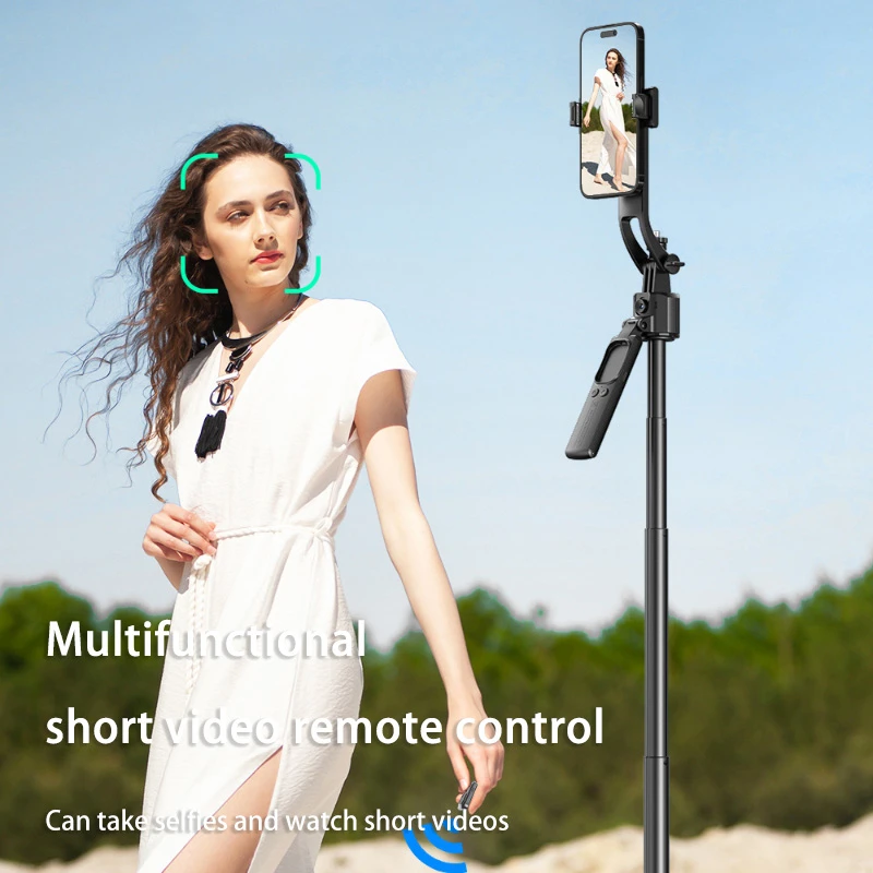 Xiaomi Mijia C17 Selfie Stick Intelligent Ai Mobile Follow-Up Anti Shake قابل للسحب عموم إمالة حامل هاتف أداة الكاميرا التلقائية