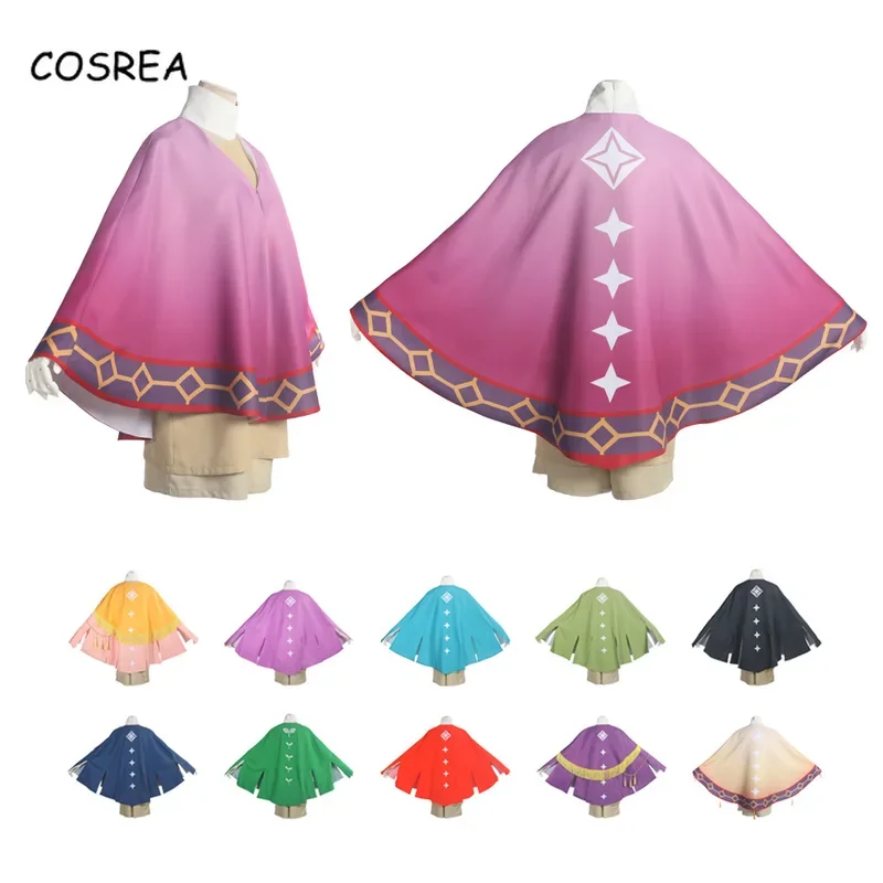 Game Sky Children of Light Cosplay Costumes Season of Rhythm 11 Styles Colorful Cloak Uniform Set Outfits Halloween Costumes