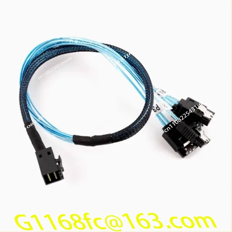 Brand New 12G MINI SAS Cable SFF-8643 To 4SATA High-speed HD Array Card Connected Hard Drive Data Cable 1 Meter