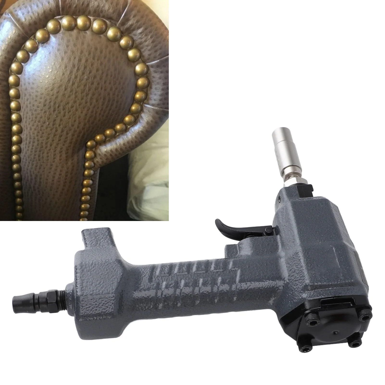 1170 Pneumatic Decorative Nailer Decorative Furniture Tack Nailer for Sofa Leather Upholstering